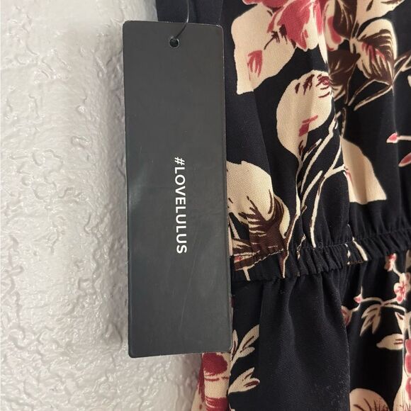 Lulus Feel the Music Blue Floral Print Maxi Dress, Full-Length Small Prom Easter - Picture 13 of 13